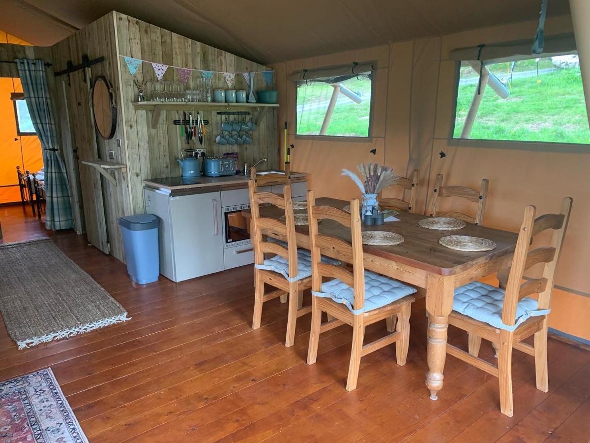 Mountain View Safari Tent With Hot Tub In The Heart Of Snowdonia دولغيلوو المظهر الخارجي الصورة