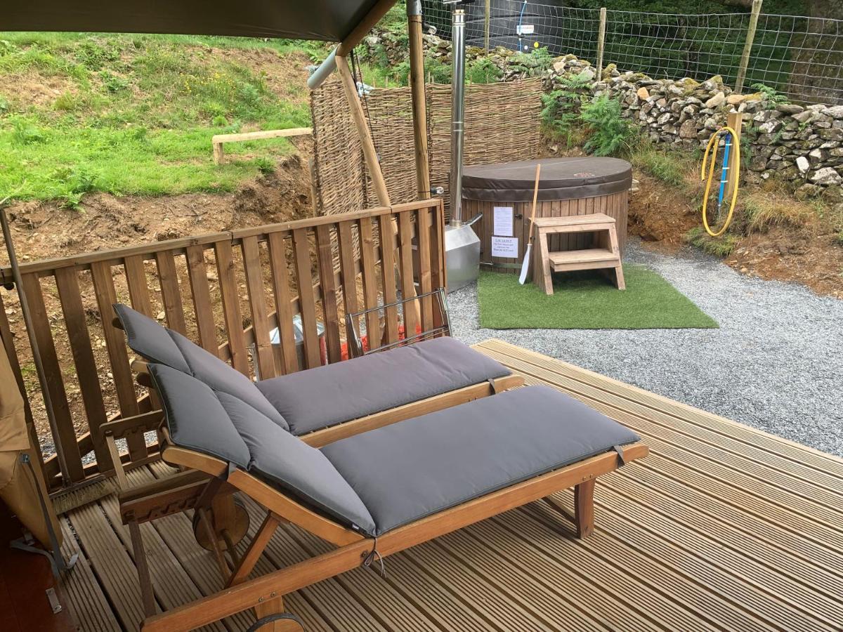 Mountain View Safari Tent With Hot Tub In The Heart Of Snowdonia دولغيلوو المظهر الخارجي الصورة