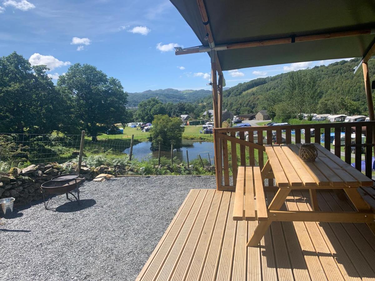 Mountain View Safari Tent With Hot Tub In The Heart Of Snowdonia دولغيلوو المظهر الخارجي الصورة