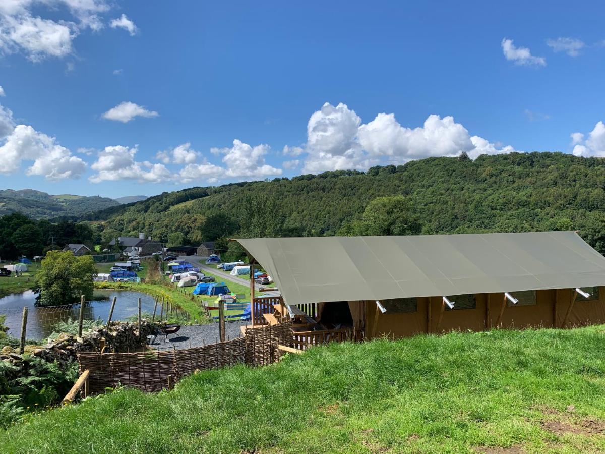 Mountain View Safari Tent With Hot Tub In The Heart Of Snowdonia دولغيلوو المظهر الخارجي الصورة
